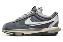 sacai × Nike Zoom Cortez Iron Grey サカイ × ナイキ ズーム コルテッツ アイアングレー 選べるサイズ 24 24.5 25 25.5 26 26.5 27 27.5 28 28.5 29【中古】新古品