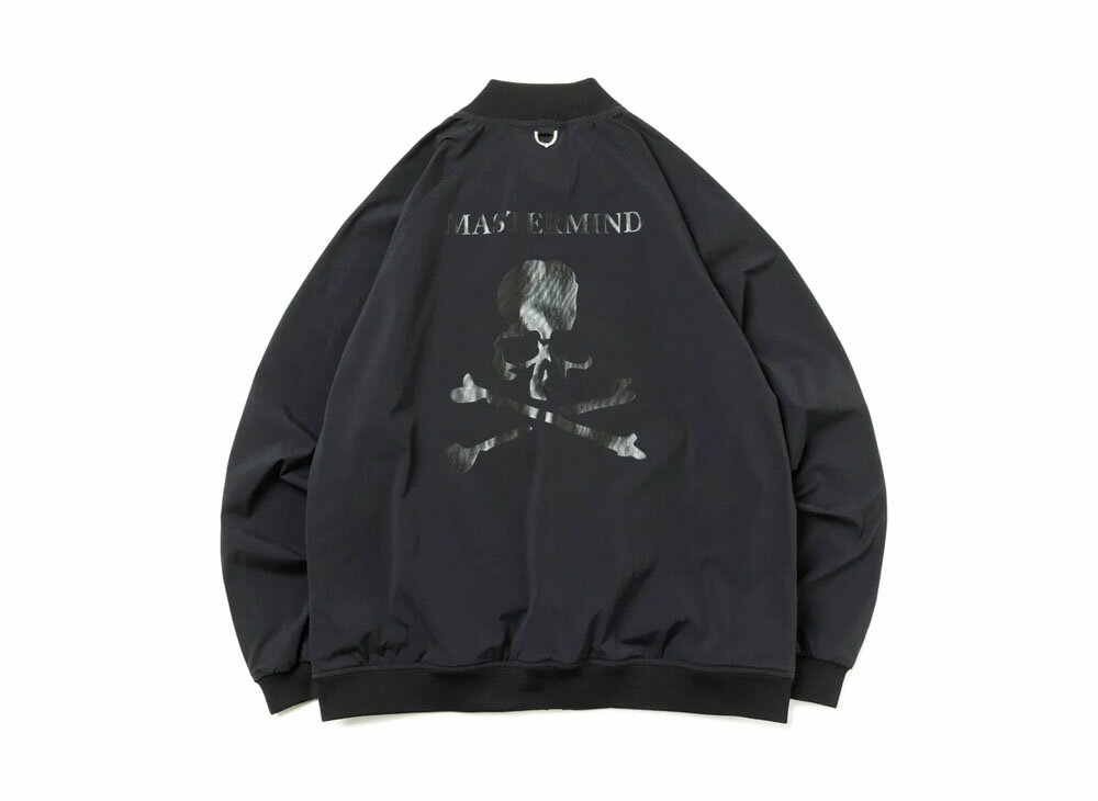 NEW ERA x MASTERMIND JAPAN Bomber Jacket Black x Black j[G x }X^[}Ch Wp {o[WPbg ubN x ubN 13338296 IׂTCYyÁzVÕi