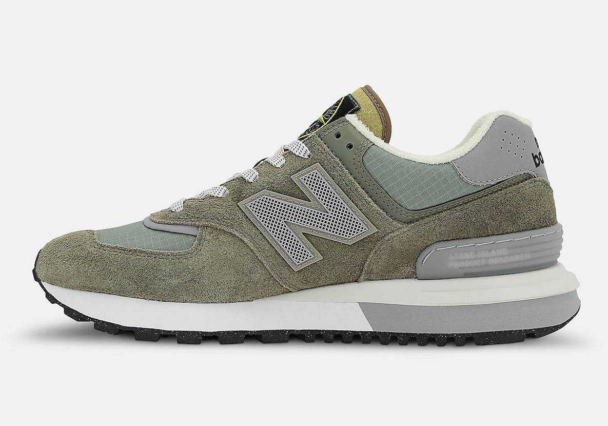 Stone Island × New Balance 574 Legacy Green ストーンアイランド × ニューバランス 574 レガシー グリーン U574LGST【中古】新古品