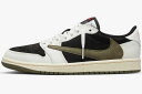 最安値に挑戦 Travis Scott × Nike WMNS Air Jordan 1 Low OG Medium Olive トラヴィス スコット × ナイキ ウィメンズ エアジョーダン1 ロー OG ミディアム オリーブ DZ4137-106 WMNS 25.5 26 26.5 27 27.5 28【中古】新古品