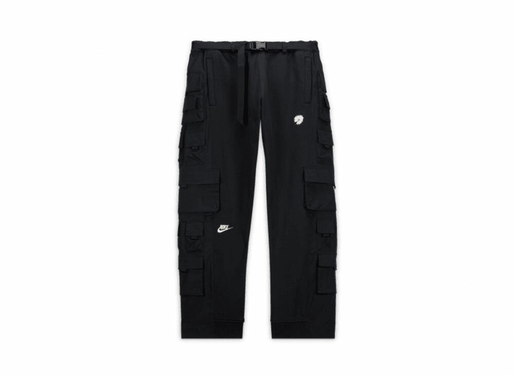 PEACEMINUSONE PMO x NIKE Wide Pants Black ピースマイナスワン ピーエムオー x ナイキ ワイド パンツ ブラック PMO-0229新古品