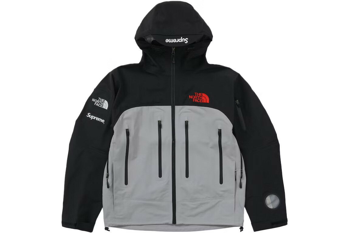 Supreme / The North Face Taped Seam Shell Jacket Grey シュプリーム ザ ノース フェイス テープド シーム シェル ジャケット グレー S M L XL【中古】新古品