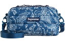 Supreme Puffer Side Bag Blue Paisley シュプリーム パファー サイド バッグ ブルーペイズリー新古品