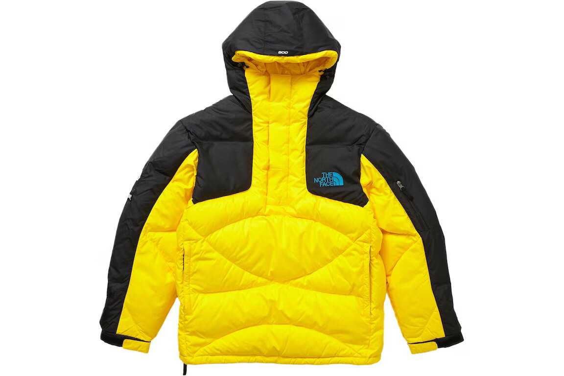 Supreme / The North Face 800-Fill Half Zip Hooded Pullover Yellow Vv[ U m[X tFCX 800 tB n[t Wbv t[fB[ vI[o[ CG[ S M L XLyÁzVÕi