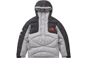 Supreme / The North Face 800-Fill Half Zip Hooded Pullover Grey シュプリーム ザ ノース フェイス 800 フィル ハーフ ジップ フーディー プルオーバー グレー M L XL【中古】新古品