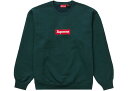 Supreme Box Logo Crewneck Dark Pine シュプリーム ボックス ロゴ クルーネック ダーク パイン 22AW【中古】新古品