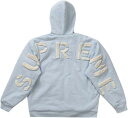 Supreme Faux Fur Lined Zip Up Hooded Sweatshirt Light Blue シュプリーム フェイ クファー ライド ジ...