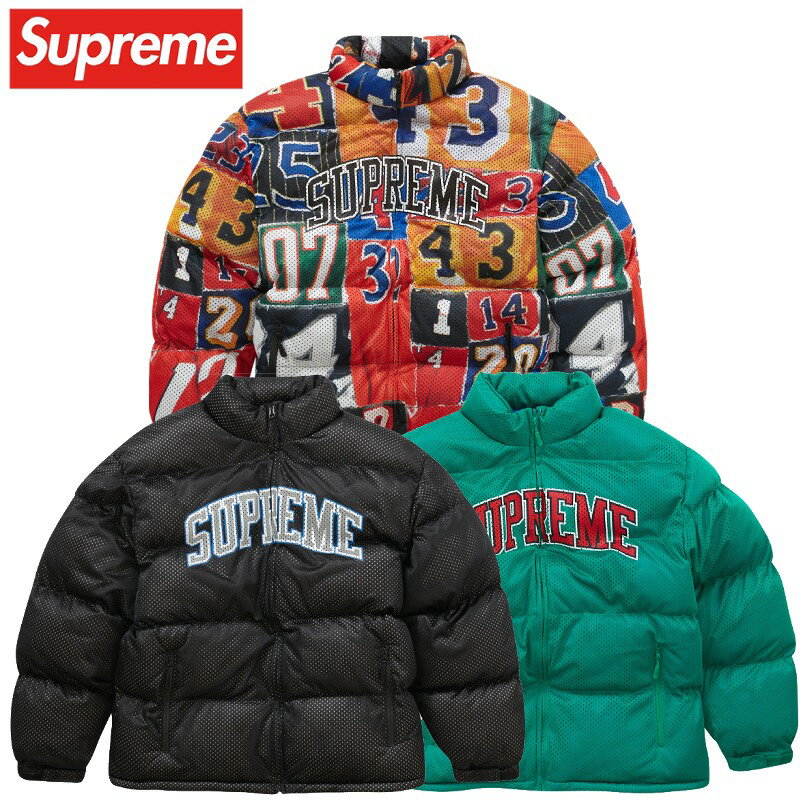 Supreme Mesh Jersey Puffer Jacket Vv[ bV W[W[ pt@[ WPbg SUP-SS23-076yÁzVÕi