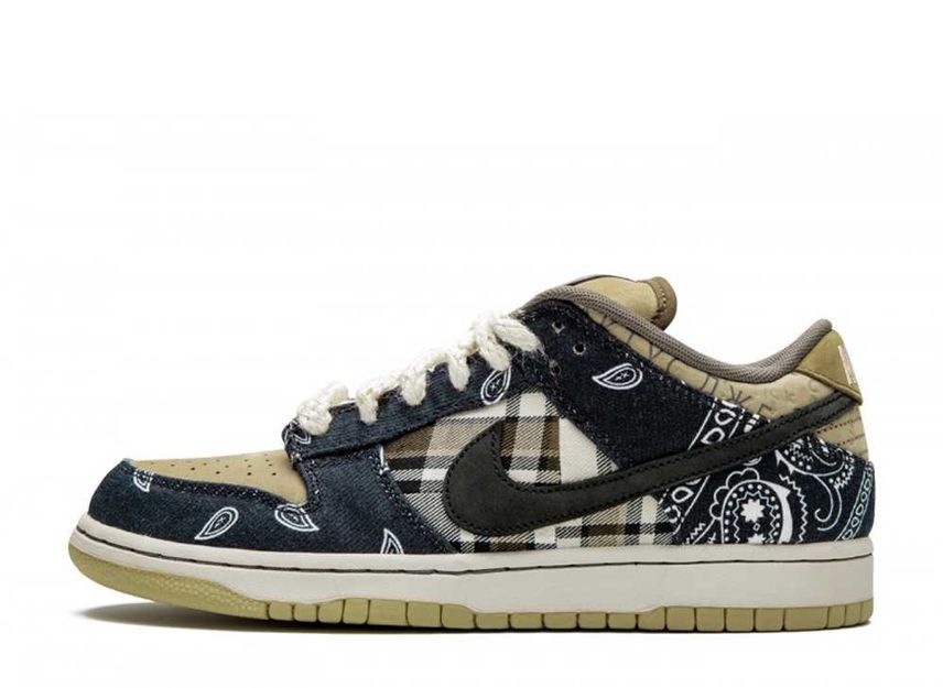 Travis Scott × Nike SB Dunk Low トラヴィス・スコット × ナイキ SB ダンク ロー CT5053-001【中古】新古品