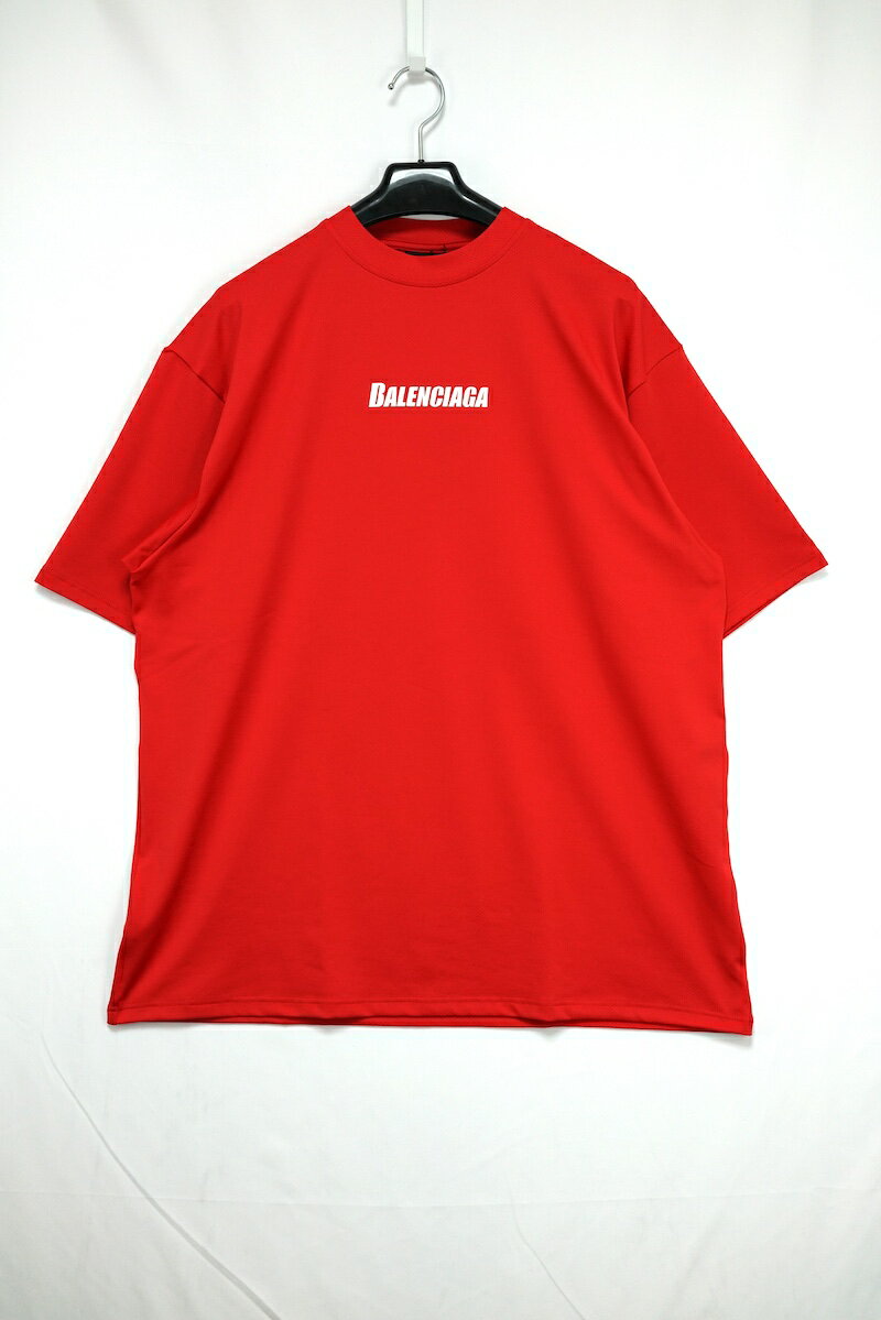 Balenciaga クルーネック半袖tシャツ レッド FW24/25 楽天市場】balenciaga t shirt(カラーレッド)(トップス
