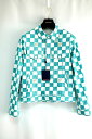 定価29万 LOUIS VUITTON Damier Denim Trucker Jacket Ocean ルイヴィトン ダミエ デニム トラック ジャケット オーシャン サイズ44 46 48 50 1A9A1X【中古】新古品