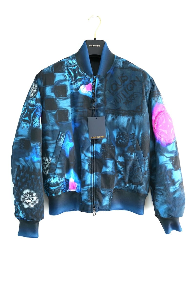 21AW LOUIS VUITTON CBg Solt Print Bomber iCWPbg {o[ \g vg HLB05EDR2 TCY44 54yÁzVÕi