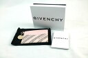 GIVENCHY ジバンシィ チャーム付き カードケース パスケース ピンク チャーム付 カードケース BB60CEB0V3 650【中古】