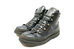 Dolce & Gabbana Hiking Style Leather Boots ドルチェ アンド ガッバーナ ハイキング スタイル レザー ブーツ ブラック サイズ7(約26cm) 5837【中古】