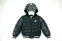 MONCLER モンクレール Baby Kid's ベビー キッズ MERIH Down Jacket フードロゴ ダウン ジャケット 3サイズ ブラック H2...
