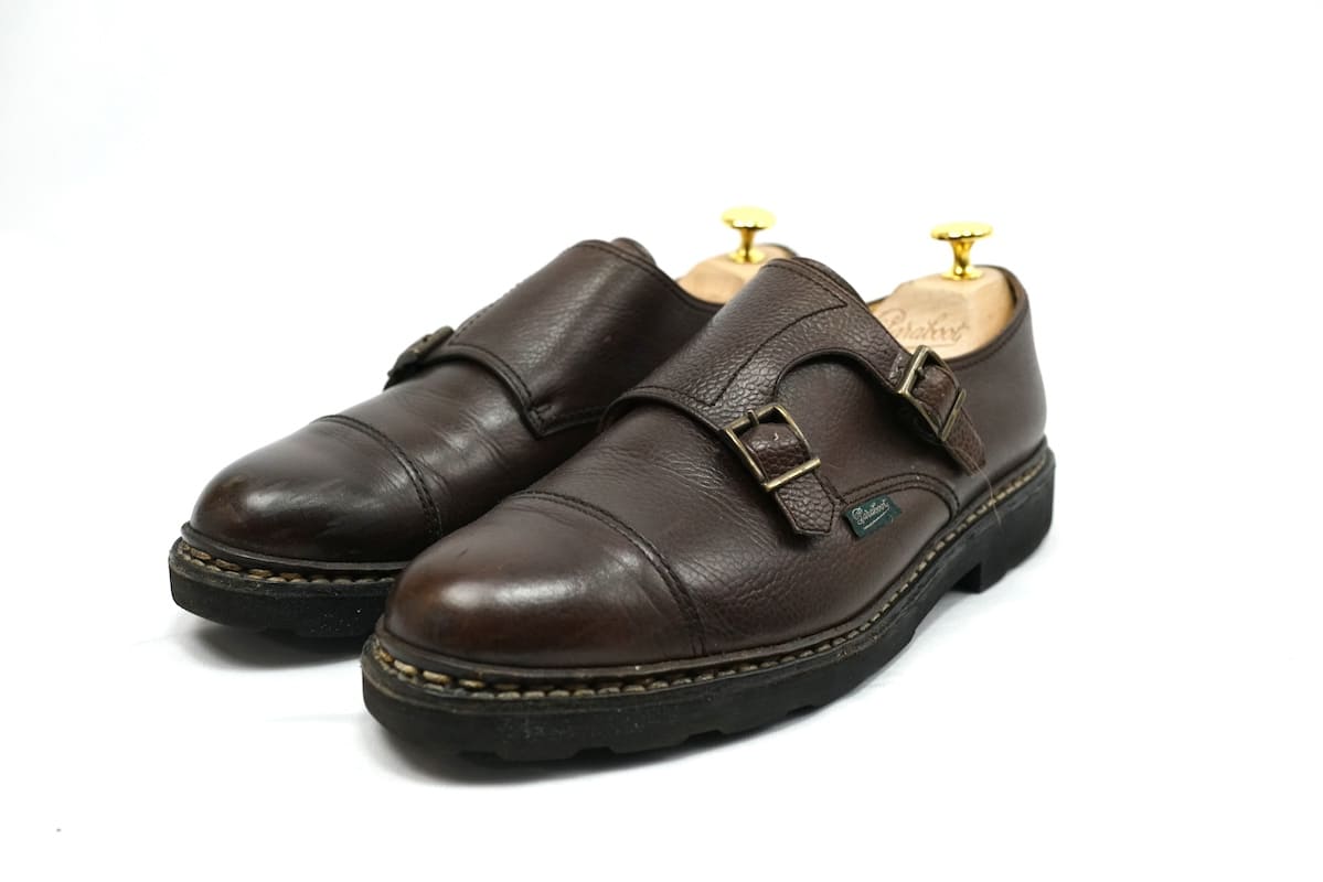 Paraboot パラブーツ WILLIAM GR EBENE ウィリアム ダークブラウン サイズ7 (約25.5cm) 981435【中古】