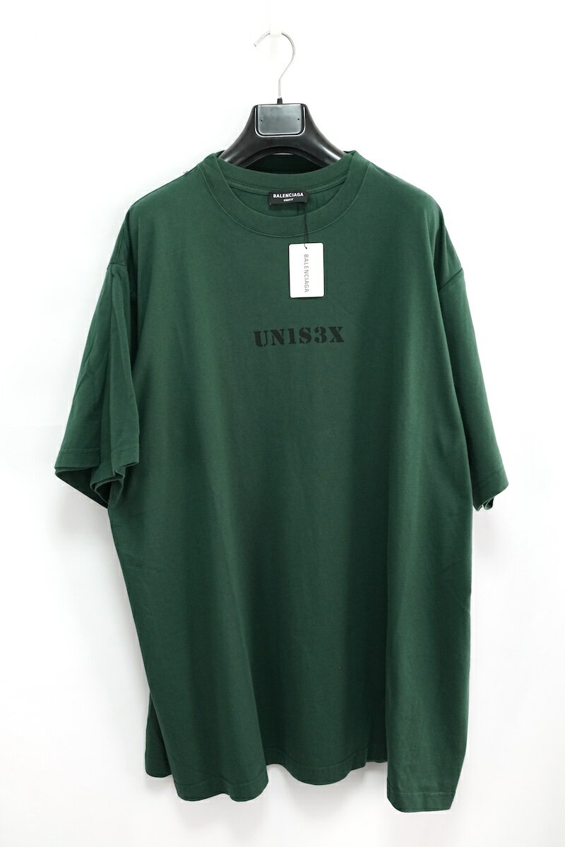 【BALENCIAGA】 半袖Tシャツ - アーミー グリーン 楽天市場】バレンシアガ tシャツ(カラーグリーン)(Tシャツ