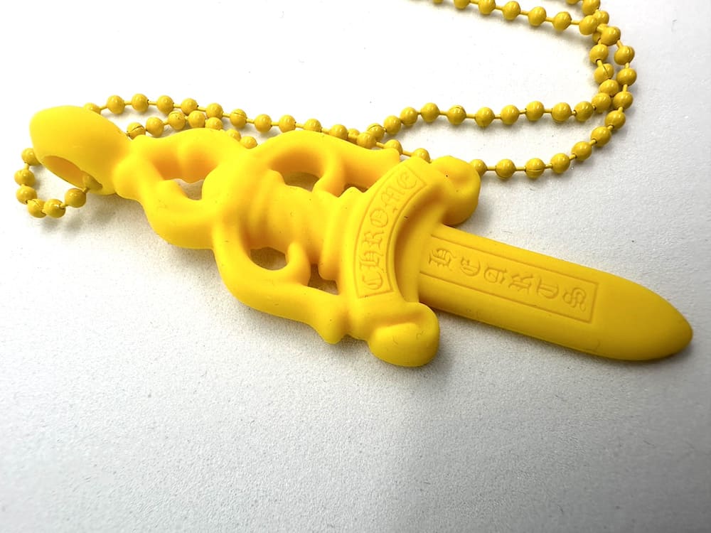 CHROME HEARTS DAGGER PENDANT Yellow クロムハ