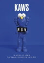 【国内配送】 KAWS POSTER カウズ ポスター NGV 20SEP19ー13 APR20 NATIONAL GALLERY OF VICTORIA ブルー 希少【中古】新古品