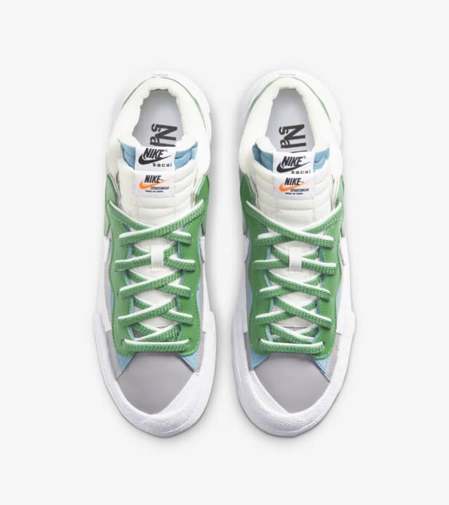 【国内配送】　SACAI x NIKE BLAZER LOW CLASSIC GREEN サカイ　x ナイキ　ブレーザー　ロー　クラシックグリーン　選べるサイズ