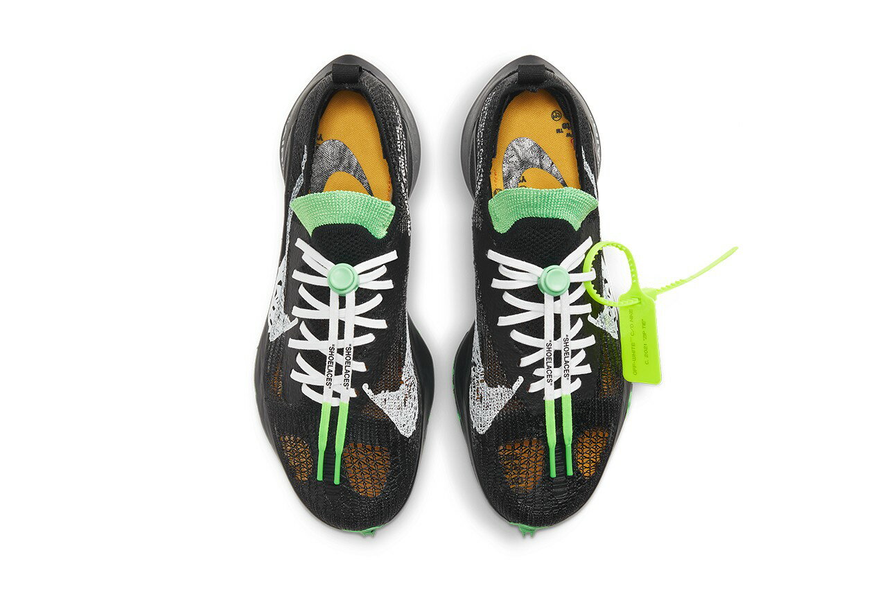 【国内配送】OFF-WHITE × NIKE AIR ZOOM TEMPO NEXT% FLYKNIT 