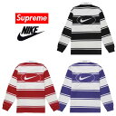 25SS Week4 Supreme Nike Stripe Rugby シュプリーム ナイキ ストライプ ラグビー 【中古】新古品