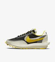 UNDERCOVER × sacai × Nike LD Waffle Black/Sail-Dark Grey-Bright Citron アンダーカバー × サカイ ナイキ LDワッフル ブラック/セイル-ダークグレーブライトシトロン【中古】新古品