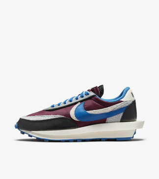 UNDERCOVER × sacai × Nike LD Waffle Night Maroon/Pale Ivory-Ground Grey-Team Royal アンダーカバー × サカイ × ナイキ LD ワッフル ナイト マルーン/ペール アイボリー-グラウンド グレー-チーム ロイヤル 選べるサイズ 25 25.5 26 26.5 27 27.5 28 28.5 29