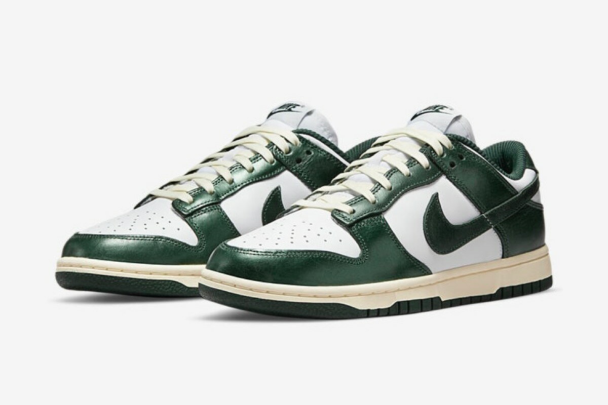 サイズ選択可【国内配送】Nike WMNS Dunk Low Vintage Green ナイキ ウィメンズ ダンク ロー ヴィンテージグリーン 選べるサイズ　23 23.5 24 24.5 25 25.5 26 26.5 27 27.5 28