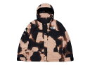 Supreme / The North Face Bleached Denim Print Mountain Jacket 