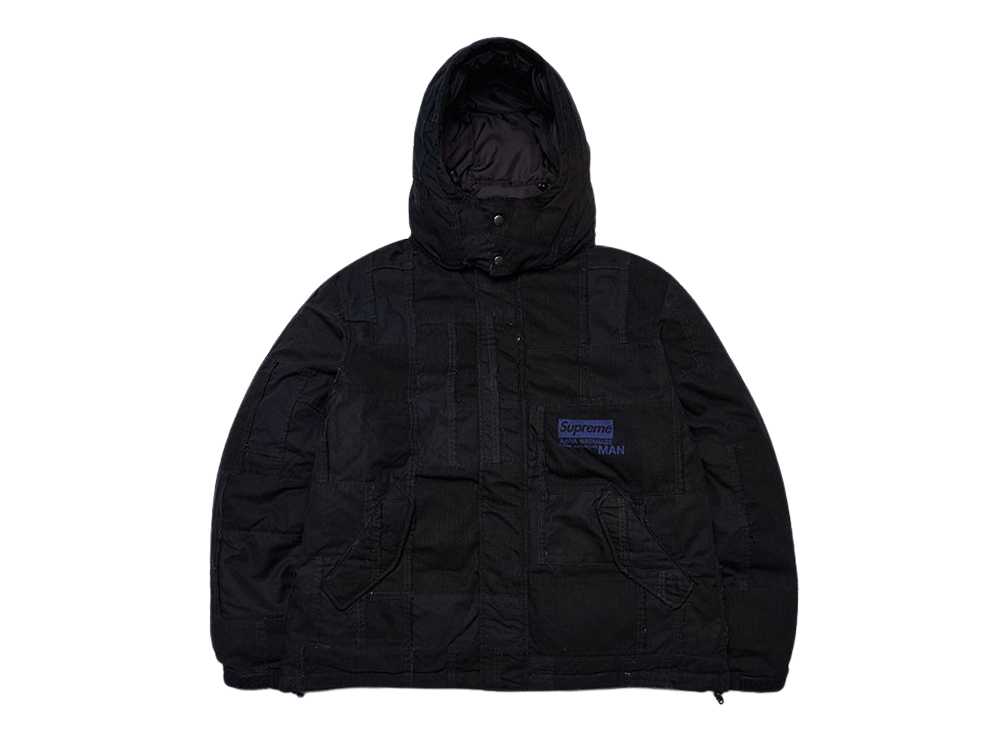 yzzSupreme / JUNYA WATANABE COMME des GARCONS MAN Patchwork Puffy Jacket Vv[ W ^ix RfM\ } pb`[N ptB[ WPbg IׂJ[ TCYyÁzVÕi