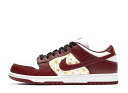 Supreme × Nike SB Dunk Low OG QS GOLD STARS WHITE/BARKROOT BROWN シュプリーム×ナイキ SB ダンク ローカット ゴールドスターズ ホワイト/バークルートブラウン【中古】新古品