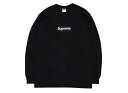 20FW Supreme Box Logo L/S Tee Blackシュプリーム ロゴT ブラック【中古】新古品