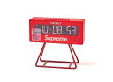 Supreme / Seiko Marathon Clock Red シュプリーム セイコー マラソン クロック レッド 置き時計【中古】新古品
