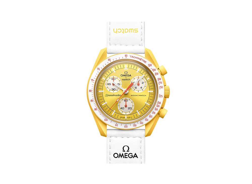 Swatch Omega Mission on the Sun スウォッチ × オメガ ミッション オン ザ サン BIOCERAMIC MOONSWATCH バイオセラミック ムーンスウォッチ【中古】新古品