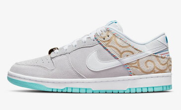 サイズ 選択可【国内配送】Nike Dunk Low Barber Shop Grey ナイキ ダンク ロー バーバーショップ グレー 25.5 26 26.5 27 27.5 28 28.5 29