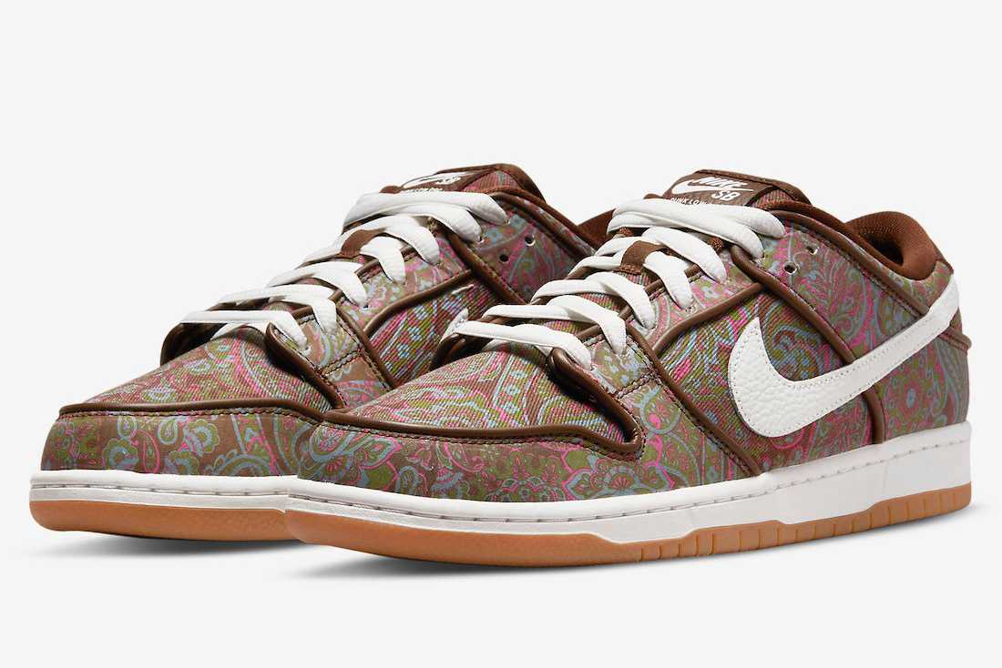 サイズ 選択可【国内配送】Nike SB Dunk Low PRM Brown Paisley ナイキ SB ダンク ロー PRM 