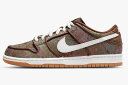 Nike SB Dunk Low PRM Brown Paisley ナイキ SB ダンク ロー PRM ブラウンペイズリー【中古】新古品