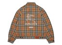 Supreme / Burberry Denim Trucker Ja...(4)