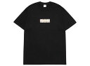 サイズ選択可【国内配送】Supreme / Burberry Box Logo Tee Black シュプリーム バーバリー ボックス ロゴ Tシャツ ブラック 選べるサイズ　S M L XL【新古品】中古