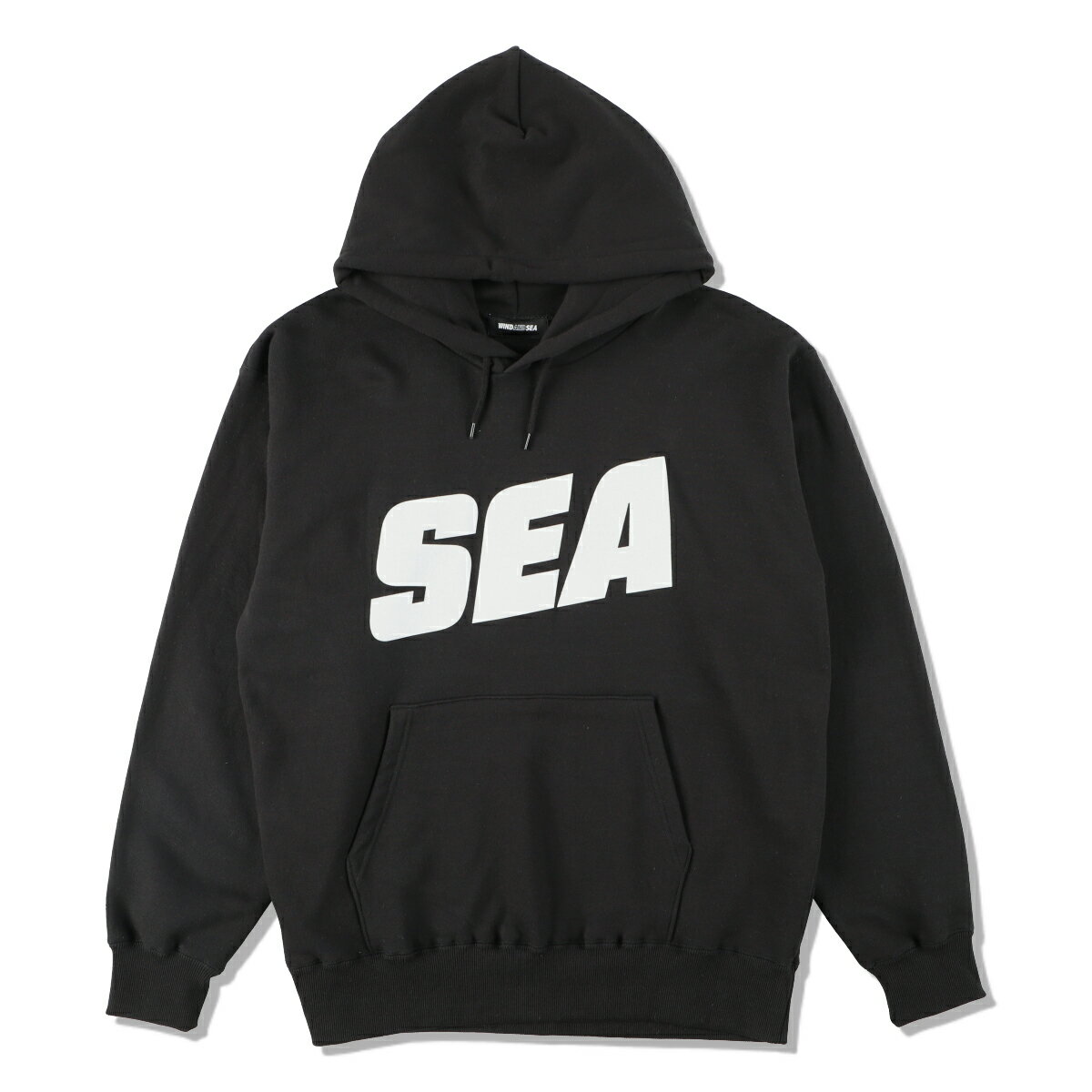 サイズ選択可21AWWINDANDSEA(SEA-ALIVE)HOODIEBLACKウィンダンシー(シー-アライブ)フーディーパーカーブラック選べるサイズWDS