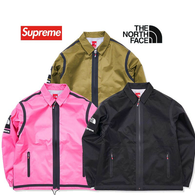 21SS Supreme × The North Face Summit Series Outer Tape Seam Coaches Jacket シュプリーム ザノース フェイス サミット シリーズ アウター テープ シーム コーチ ジャケット【中古】新古品