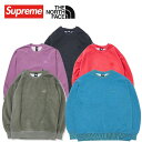 21SS Supreme / The North Face Pigment Printed Crewneck シュプリーム ザノース フェイス ピグメント プリント クルーネック スウェット【中古】新古品