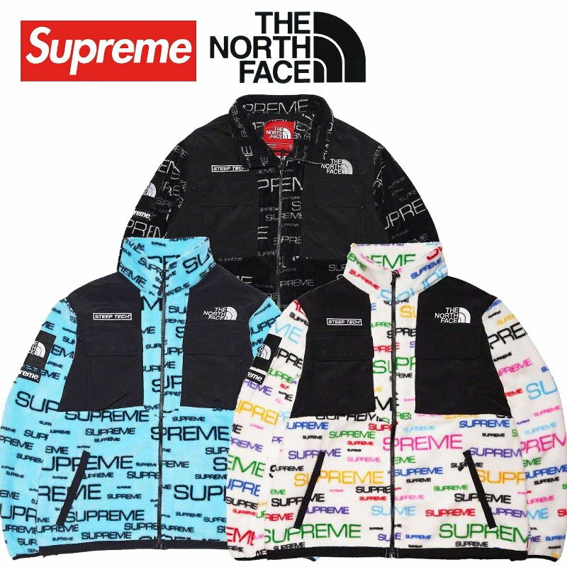 21FW Supreme x The North Face Steep Tech Fleece Jacket シュプリーム x ザ ノースフェイス　スティープテック　フリース　ジャケット新古品