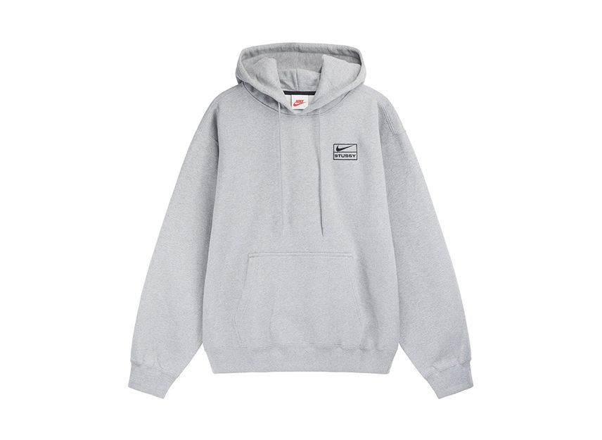 サイズ 選択可Stussy × Nike NRG Hoddie Grey ステューシー × ナイキ プルオーバー フーディ グレー S M L XL【中古】新古品