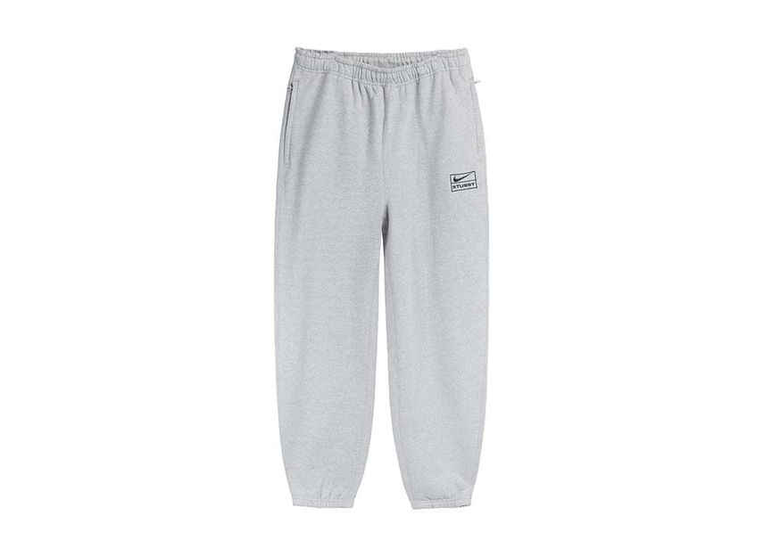 Stussy × Nike NRG Washed Fleece Pant Grey ナ