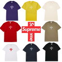 SUPREME Cross Box Logo Tee FW20 Week17 シュプリーム クロスボックスロゴ Tシャツ【中古】新古品