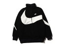 Nike VM SWOOSH FULLZIP JACKET Black Sail ナイキ メンズ スポーツウェア スウッシュ フルジップ リバーシブル ジャケット ブラック セイル S M L XL【中古】新古品