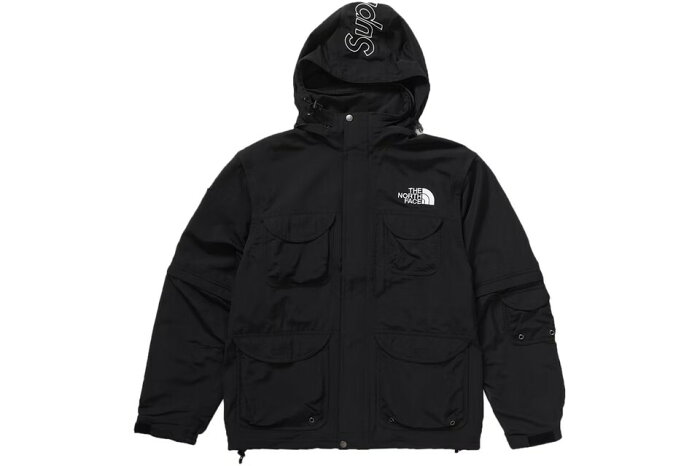 サイズ 選択可【国内配送】Supreme / The North Face Trekking Convertible Jacket Black シュプリーム ザ ノース フェイス トレッキング コンバーティブル ジャケット ブラック S M L XL