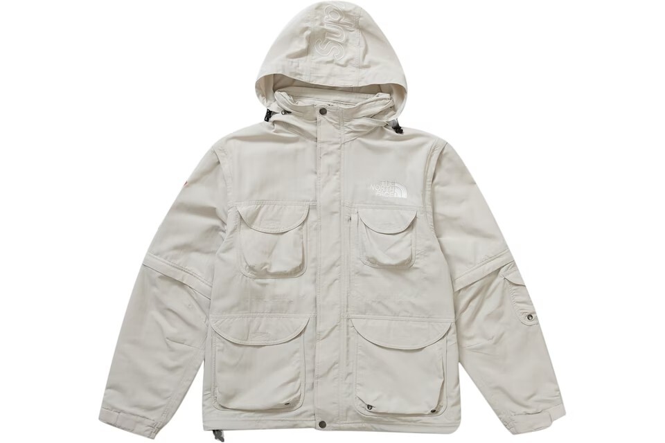 サイズ 選択可【国内配送】Supreme / The North Face Trekking Convertible Jacket Stone シュプリーム ザ ノース フェイス トレッキング コンバーティブル ジャケット ストーン S M L XL